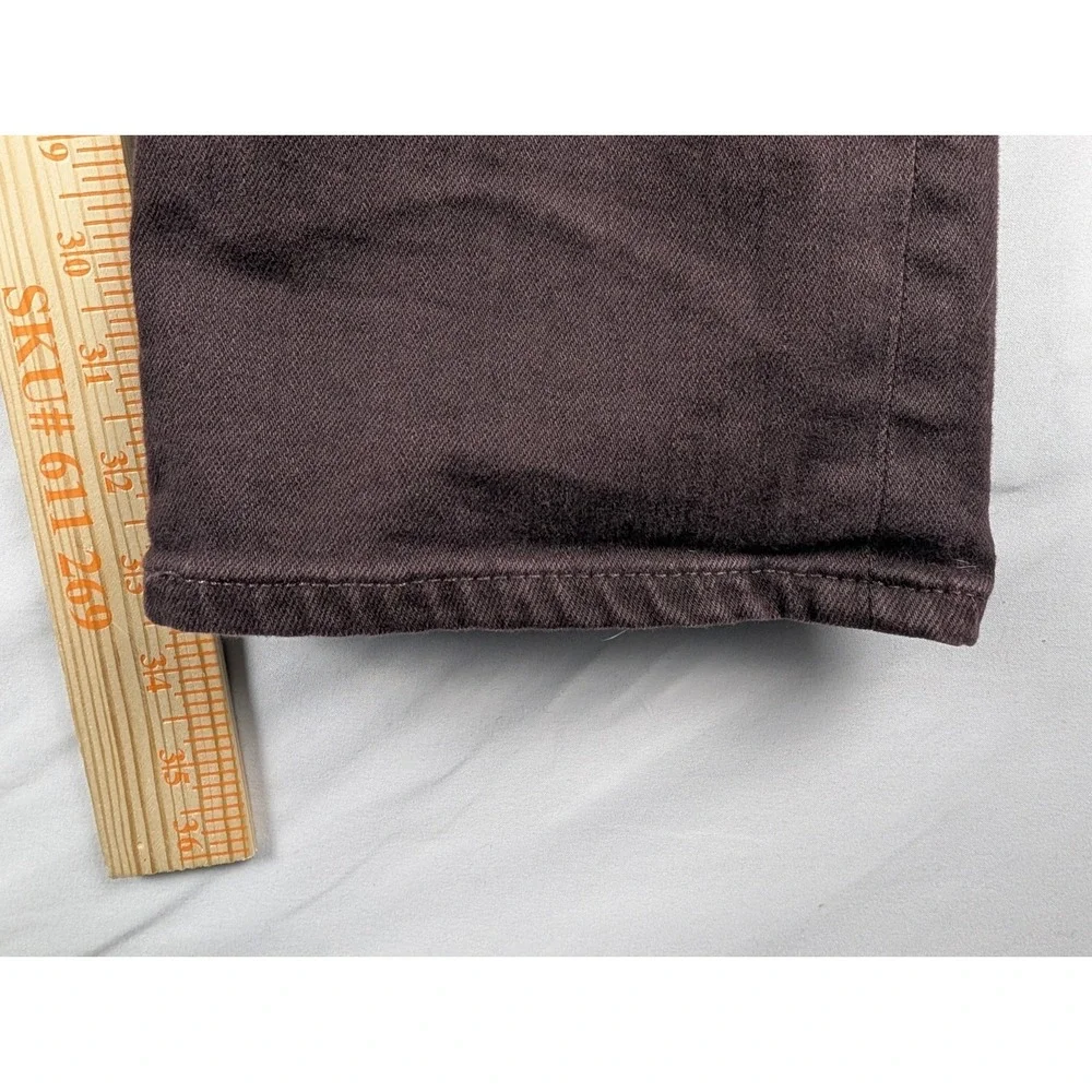 AG Adriano Goldschmied The Tellis Jeans Mens 36R Brown Modern Slim Fit Denim